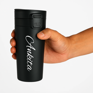 Mug à café isotherme en acier inoxydable de 300 ml, design classique, gobelet de voyage pour le vin ou les boissons, capacité de 500 ml - Product Image 6