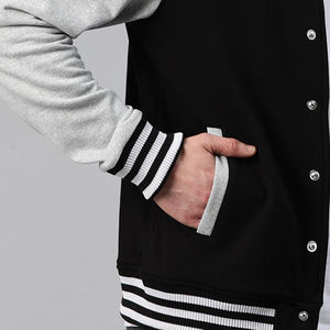 แจ็คเก็ตวาร์ซิตี้สไตล์สปอร์ตแบบยูนิเซ็กซ์ แต่งขอบยางยืด ใส่สบาย เหมาะสำหรับการฝึกซ้อมและงานต่างๆ  รับปักลายตามสั่ง ทีม โรงเรียน - Product Image 4