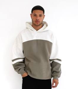 Sudaderas con capucha para hombre de talla grande al por mayor, jersey de color sólido, sudaderas con capucha holgadas, Sudadera con capucha cómoda de último diseño para hombre - Product Image 1