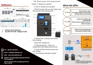 ตู้รับชำระเงินอัตโนมัติ ตรวจสอบเงินสด ฝากเงินสด เครื่องเอทีเอ็ม รับชำระเงินพร้อมเครื่องพิมพ์ หน้าจอสัมผัส 15.6 นิ้ว สำหรับ<span class=keywords><strong>ร้าน</strong></span>เบเกอรี่ - Product Image 6