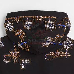 Créez Votre Propre Sweat à Capuche en Strass de Haute Qualité – Meilleures Ventes, Prix Abordable, Modèles Basiques, Dernières Tendances pour Hommes - Product Image 2
