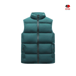 Gilet matelassé zippé Ryan Pro Gear, gilet matelassé respirant, gilet matelassé ajusté, gilet pour temps froid - Product Image 6