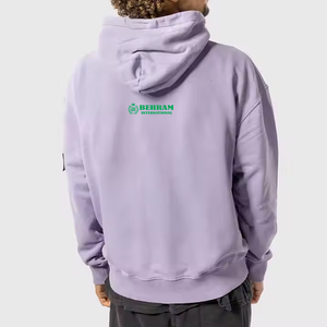 Sweat-shirts à capuche unisexes 2026 personnalisés en molleton épais 100 % coton, coupe régulière, respirants, séchage rapide, épaules tombantes, pour l'hiver - Product Image 2