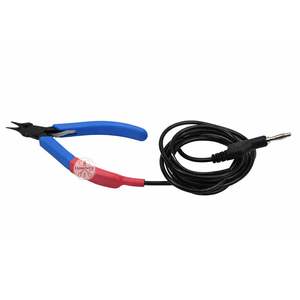 Pince à bec long en acier inoxydable de 8 pouces pour la fabrication de bijoux, plaqué, légère, bricolage et fabrication de bracelets, bleue - Product Image 5