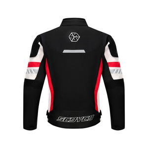 Chaqueta de Motociclista Acolchada de Diseño 2026, Chaqueta de Cordura Personalizada al por Mayor, Chaqueta de Motociclista de Cordura Textil para Hombre, a la Moda - Product Image 2