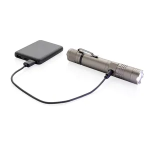 ไฟฉายแบบชาร์จได้ 3W ดีไซน์เฉพาะตัว พกพาสะดวก ไฟฉาย LED - Product Image 5