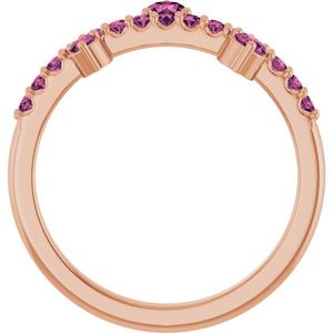 Stuller Men's Accented <b>14K</b> <b>Gold</b> <b>Ring</b> 72449:105P Gemstone Bezel Set Jewelry Fine Everyday Wear - Product Image 2