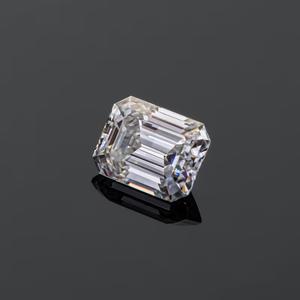 Par de Diamantes de Laboratorio con Corte Esmeralda de 0.20 TCW, Claridad D VS, Diamantes CVD Sueltos Creados en Laboratorio para Pendientes de Boda, Regalo de Aniversario - Product Image 1