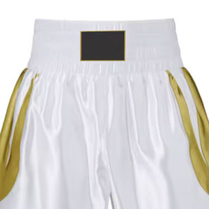 Short de boxe MMA athlétique de qualité supérieure pour hommes de style High Street confortable avec contraste de couleur pour les arts martiaux - Product Image 5