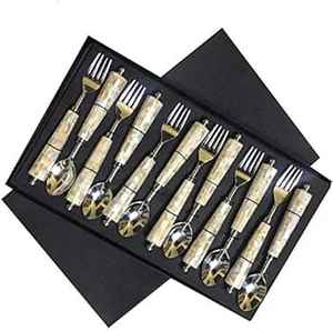 Couverts en métal élégants et décoratifs fabriqués en Inde pour mariages, banquets et rassemblements spéciaux au meilleur prix - Product Image 3