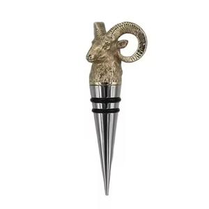 Luxury Metal <b>Bottle</b> <b>Stopper</b> For Bar Accessories Wine Preservation Plug Stylish For Clubs - Product Image 2
