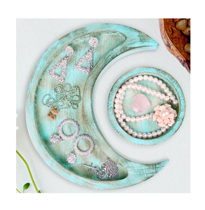 ถาดไม้เสิร์ฟของตกแต่งบ้านถาดขนมอีดมูบารักสำหรับปาร์ตี้ในบ้านขายดี - Product Image 3