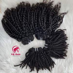 Máquina de cutículas Remy virgen más vendida, doble trama, doble dibujado para extensiones de cabello humano vietnamita rizado, solo tinte más ligero - Product Image 1