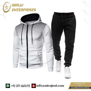 Men's Hot-Style <b>Zip</b>-<b>Up</b> <b>Hoodie</b> and Sweatpants Spring Winter Training Logo Pullovers New Collection Jogging Tracksuit Sets - Product Image 3