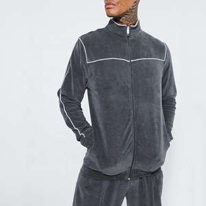 Sweat à capuche imprimé bouffant SP de qualité supérieure hommes rue 420gsm sweat lourd survêtement personnalisé 100% coton ensemble sweat à capuche velours - Product Image 3