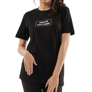 Directo de Fábrica, Sensación de Algodón, Impresión 3D Personalizada, Algodón/Poliéster Transpirable, Lona Holgada de Verano para Mujer, Tallas Grandes - Product Image 1