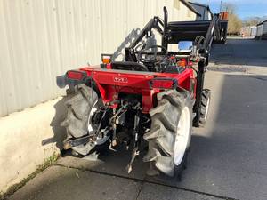 Tracteur compact à roues F-24D 24HP 4x4 avec chargeur frontal, moteur diesel 3 cylindres 1,4L, direction assistée manuelle 9F/3R, livraison gratuite - Product Image 6