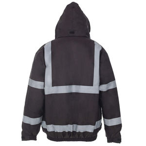 Hot Selling Waterproof Reflective Safety <b>Jacket</b> for Outdoor Work Windbreaker with Reflective Accents - Product Image 3