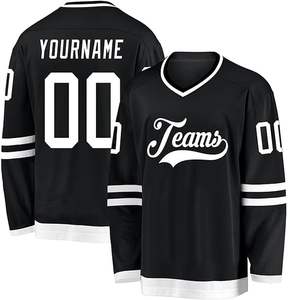 Maillots d'équipe de hockey sur glace sublimés | Conception personnalisée | Tissu respirant | Fournisseur professionnel pour les commandes en gros - Product Image 2