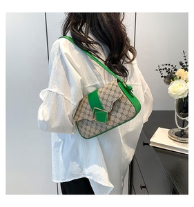 Sacs à bandoulière tendance <span class=keywords><strong>pour</strong></span> femmes, style été 2025, <span class=keywords><strong>en</strong></span> PU imperméable avec texture cousue, à sangle unique - Product Image 3