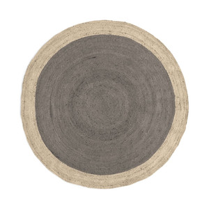 Tapis en chanvre de haute qualité en gros, faits à la main, tressés, à motifs géométriques, adaptés aux animaux domestiques, lavables, de luxe, pour salon, Avior - Product Image 2