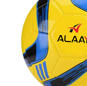 Alaay Ballon de football Vente directe Impression personnalisée en cuir PU/PVC pour l'entraînement et le jeu Taille 5/4/3/2 - Product Image 4