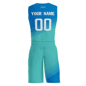 Vêtements de sport respirants d'uniforme de basket-ball personnalisés les plus vendus, conçus avec sublimation, prix d'usine, vente en gros - Product Image 2