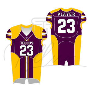 New Arrival High Quality 16 Panel American Football Jersey 2026 Uniforms Wholesale Custom Short Sleeve Printed - Product Image 4