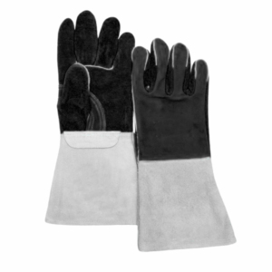 Guantes de Soldadura de Cuero Resistentes al Calor, Impermeables, Antideslizantes, Doble Refuerzo, Personalizados en Azul - Product Image 6