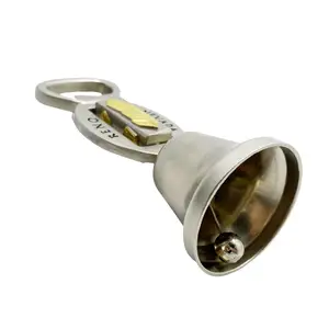 Christmas jingle bell existing design customizable brass iron zinc alloy souvenir