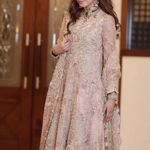 -NEW-STUNNING---BEAUTIFUL--BRIDAL--KOTI con LEHENGA, vestido con adornos de cuentas de cristal, trabajo de piedra para boda = 2021 - Product Image 6