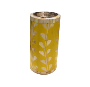 Set Of 2 Bone Inlay Wood <b>Bakhoor</b> Burner Trending Design Round Shape <b>Oud</b> Burner From Best Exporter In India - Product Image 2