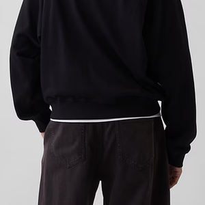 Sudadera Corta Premium para Mujer con Tela de Felpa Suave y Diseño de Hombros Caídos Cómodo para Compradores al por Mayor Precio de Fábrica 2026 - Product Image 6