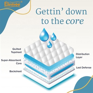 Bán buôn L kích thước dành cho người lớn Tã tất cả các đêm rò rỉ bảo vệ chống rò rỉ dùng một lần thoáng khí in quần lót cho nữ - Product Image 4