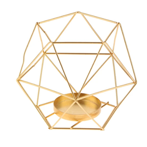 Soporte de vela de Metal de hierro con acabado negro Iluminación de Villa de Navidad Soporte de vela hecho a medida Ecológico para accesorio de decoración del hogar - Product Image 3