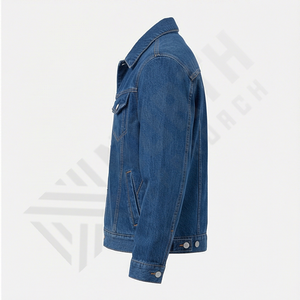 Chaqueta Vaquera Clásica de Moda para Hombre, Cuello Alto, Reversible, Moderna, Duradera, Informal, de Alta Gama para Invierno - Product Image 3