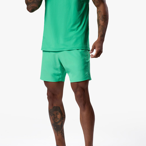 Men's High Quality Casual Shorts Comfortable and Breathable <b>Woolen</b> Fabric Eco-Friendly with Front Logo-Direct Factory Sales - Product Image 5