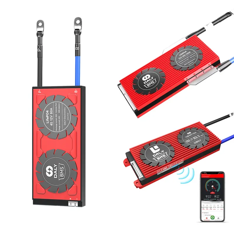 Daly BMS 13S 14S 15S 16S 48V für 18650 Lithium-Batterie Elektrofahrzeug 100A 200A 250A 280AH 320AH intelligentes BMS LifePO4