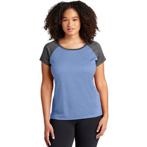 Customized Exclusive Deal <b>Raglan</b> Sleeve Contrast Quick Dry <b>t</b> <b>Shirts</b> High Quality Breathable Lightweight Blank Tee For Ladies - Product Image 3
