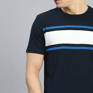 Bonne qualité Hommes T-Shirt Coton Polyester Hommes T-Shirt Nouveau Style Couleur Personnalisée Durable Hommes T-Shirt - Product Image 4