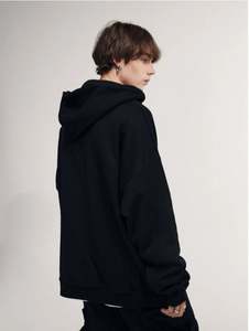 Sudadera con capucha y cremallera completa personalizada para hombre al por mayor de fábrica con diseño vintage serigrafía servicio OEM disponible - Product Image 5