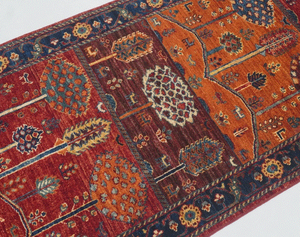 Tapis oriental abstrait Gabbeh lorri baft, tapis en laine noué à la main, contemporain, NOUVEAU, pour salon, hôtels, bureaux, usage commercial - Product Image 2