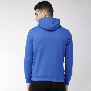 เสื้อฮู้ดดี้ผู้ชายทรงบ็อกซี่แบบครอป ซิปหน้า ผ้าคอตตอน 100% หนัก 500 แกรม พิมพ์ลายปัก 3 มิติ โลโก้ OEM ตามสั่ง สำหรับฤดูหนาว - Product Image 4