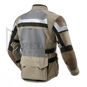 Veste de course de qualité supérieure, respirante, coupe-vent, en polyester de qualité supérieure, vêtements de moto, vente chaude, personnalisable pour hommes - Product Image 4