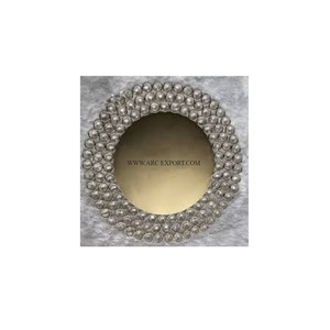 Assiette décorative de table en métal et cristal et assiette d'exposition Admirable Design Vaisselle de table plaquée or Chargeur de nourriture plaqué - Product Image 1