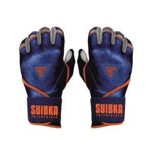 Guantes de bateo de béisbol para jóvenes con nuevo diseño de tela transpirable de Palma de cuero suave para sesiones de entrenamiento tallas juveniles disponibles - Product Image 4