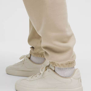 Pantalons de jogging à taille haute tendance OEM ODM, imprimés sur mesure, 100% coton, pantalons de survêtement vierges, pantalons de survêtement nude pour hommes, pantalons de survêtement - Product Image 3