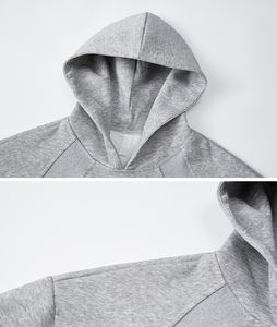 Sweat à capuche surdimensionné 100% coton de qualité supérieure 500gsm broderie épaisse sweats à capuche pour femmes de haute qualité - Product Image 3