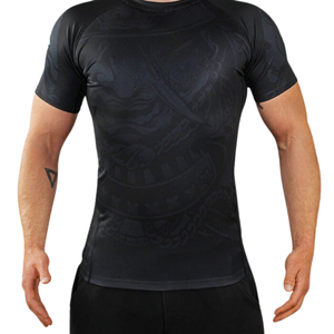 Premium Quality Custom Made Rash Guards High Stretch <b>BJJ</b> MMA Men's Customized Packing Premium Quality Custom Made <b>Rashguard</b> - Product Image 3
