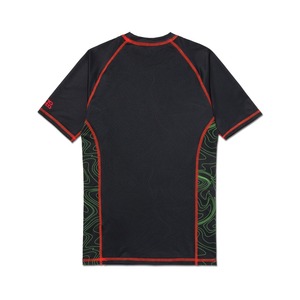 Rashguard à manches courtes et short MMA personnalisés A&P ELEKTRONIC, prix de gros, ensemble de rashguard personnalisé avec votre logo personnalisé - Product Image 2